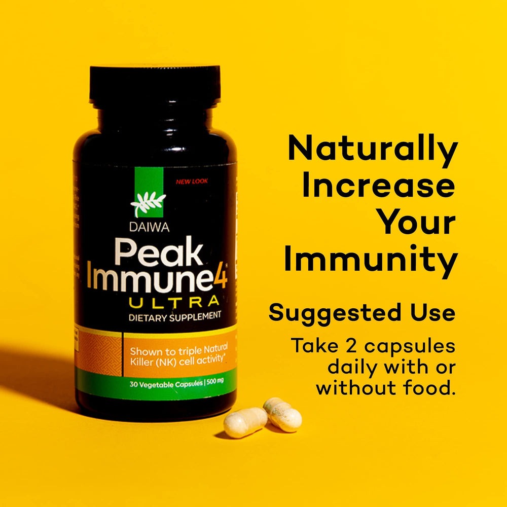 Patented natural process for Peak Immune 4