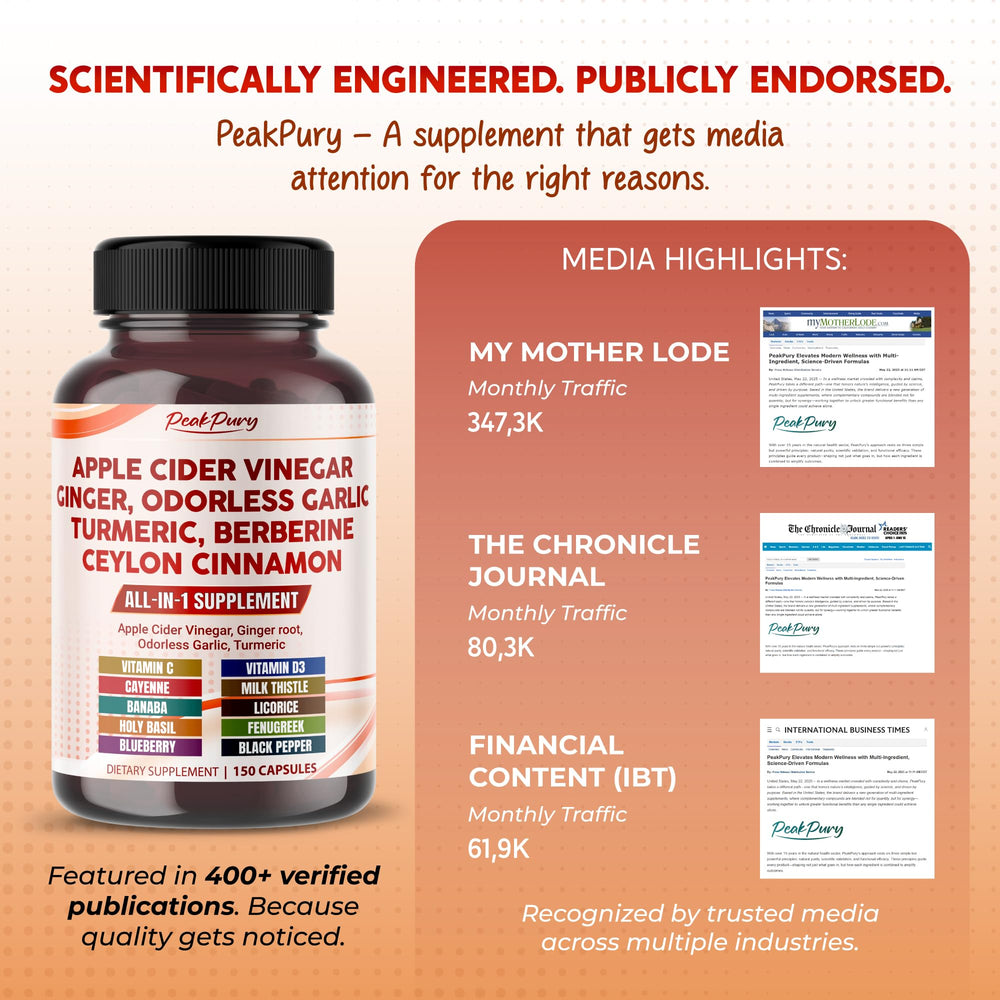 cGMP facility and third-party testing seal for PeakPury