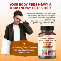 Back label details of PEAKPURY Ultra All-in-1 bottle