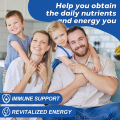 Nutrition label highlighting non GMO and no fillers