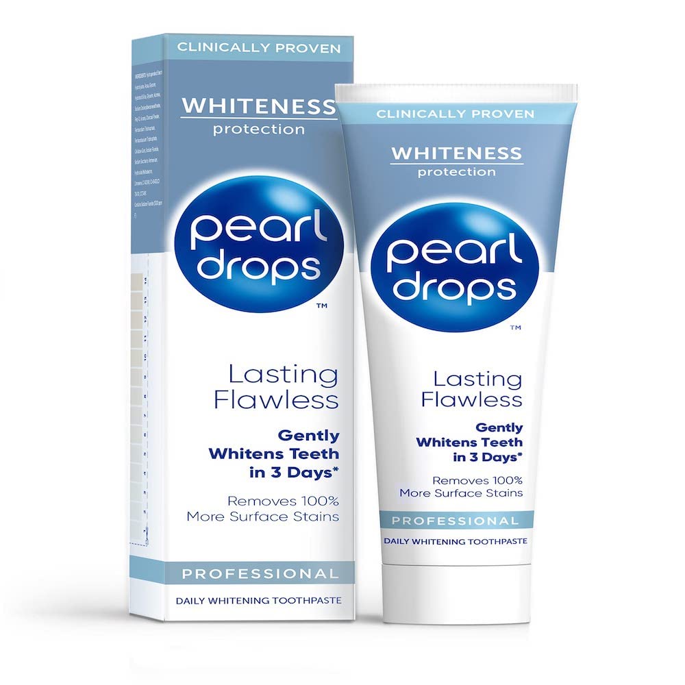 Pearl Drops Lasting Flawless White 75ml bottle front view