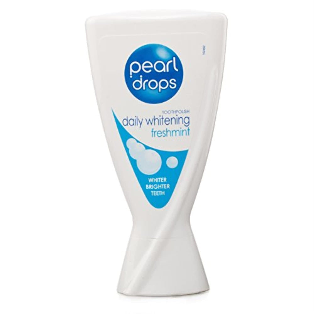 Pearl Drops Whitening Toothpolish Ice White Freshmint Boost 50ml bottle front view