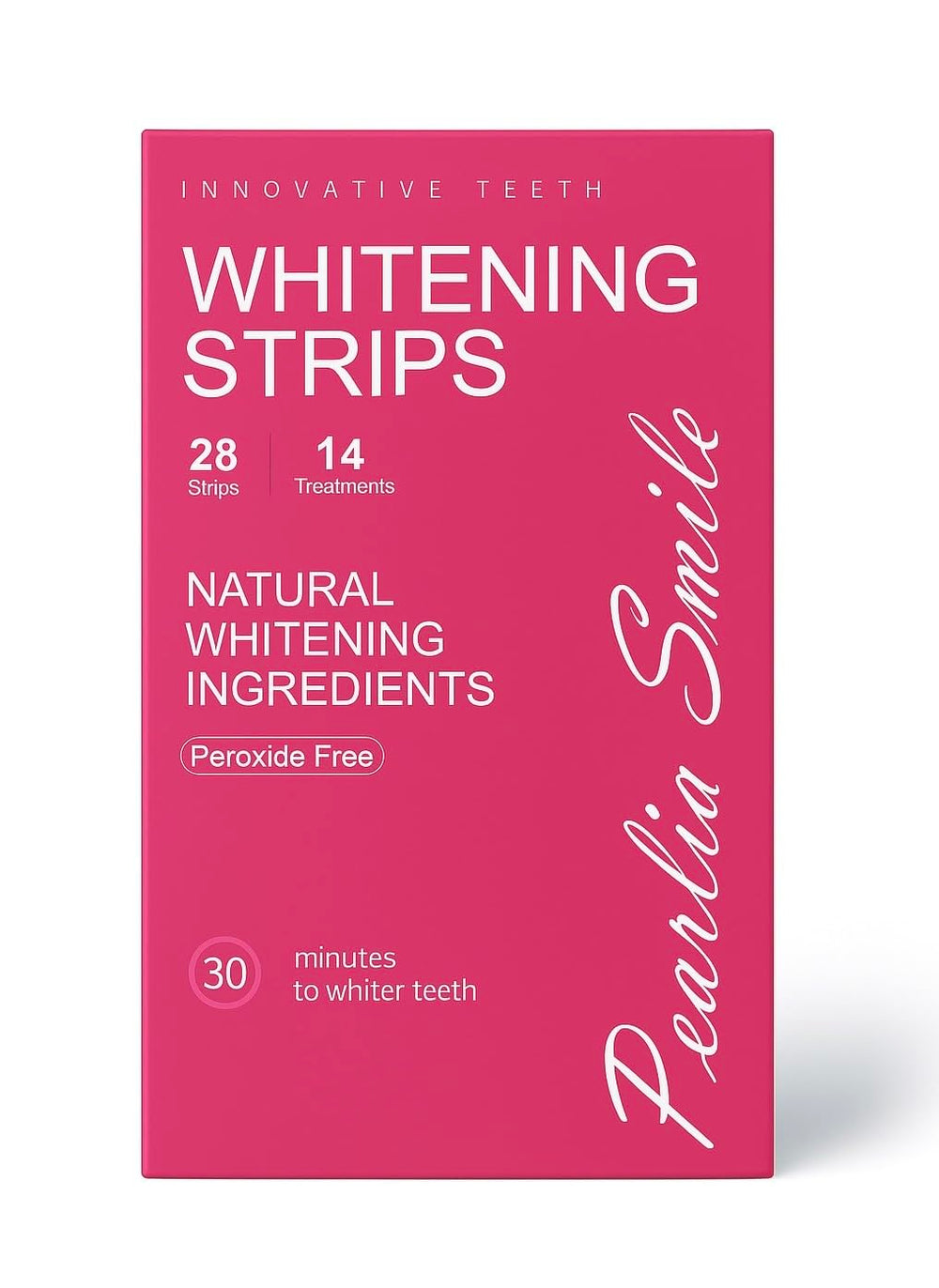 Pearlia Smile Whitening Strips packaging