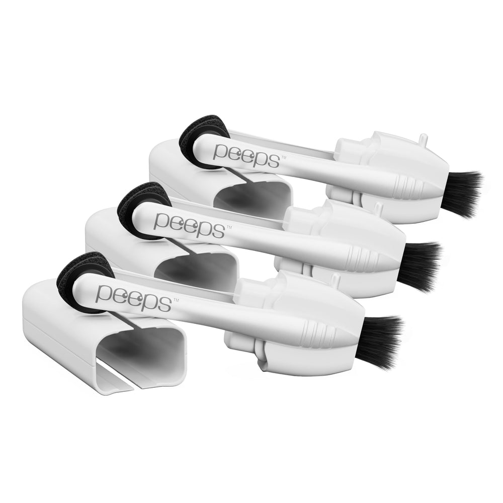 Peeps Glasses Cleaner Injected White 3-Count pack hero shot