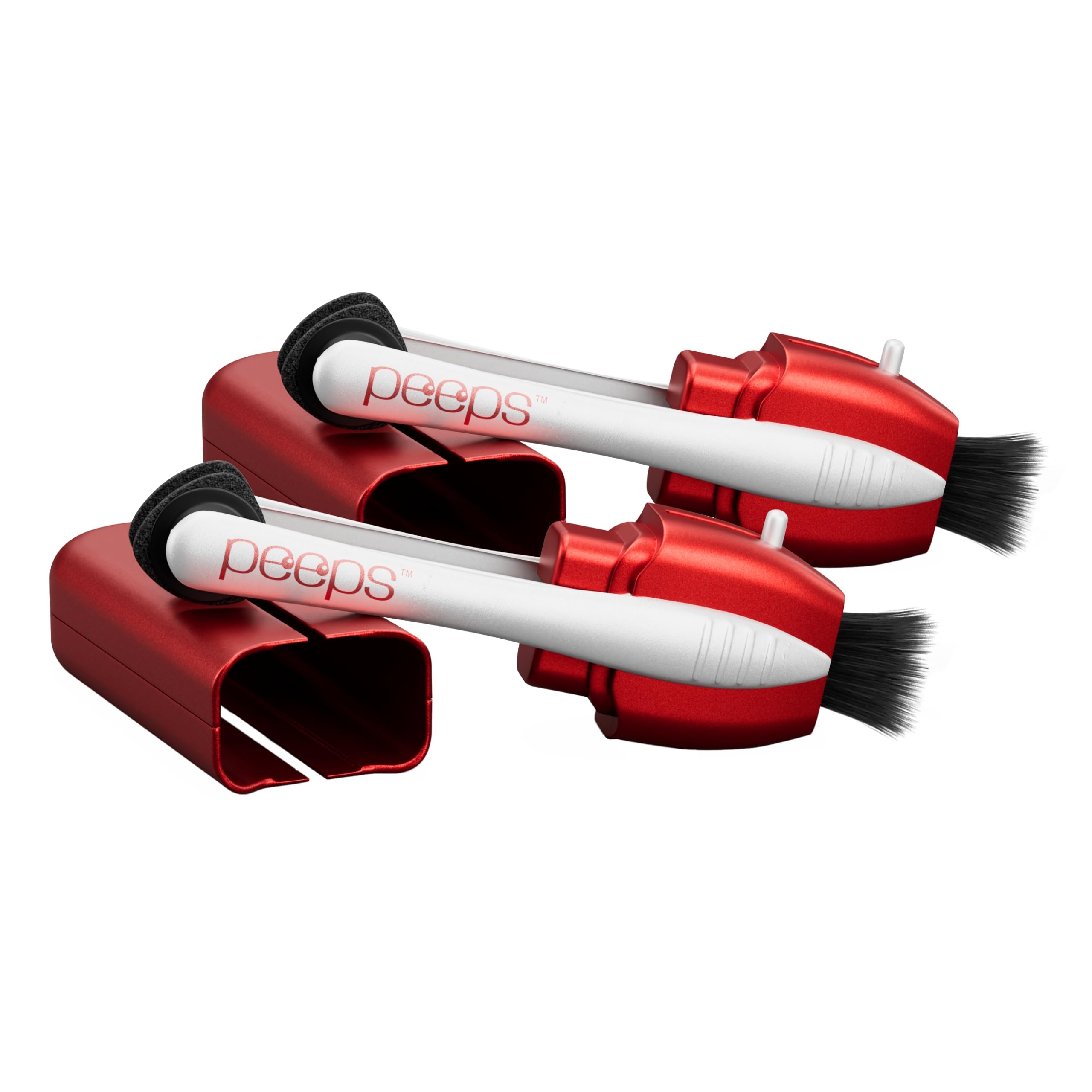 Peeps Glasses Cleaner soft-touch red packaging