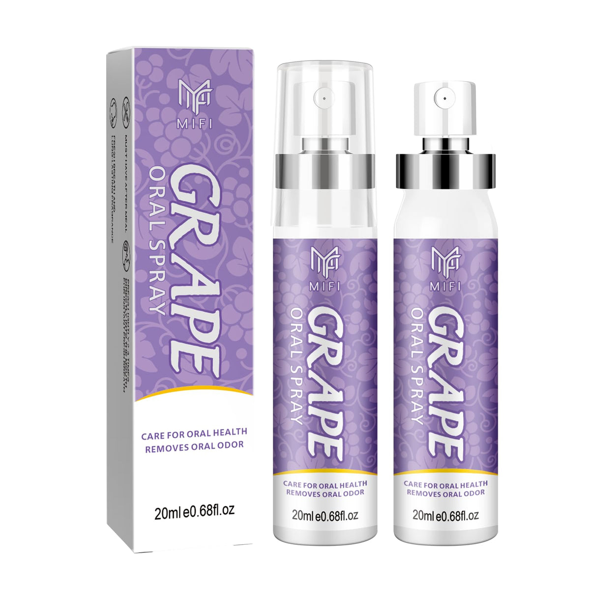 PEGO 2-pack grape flavor front view