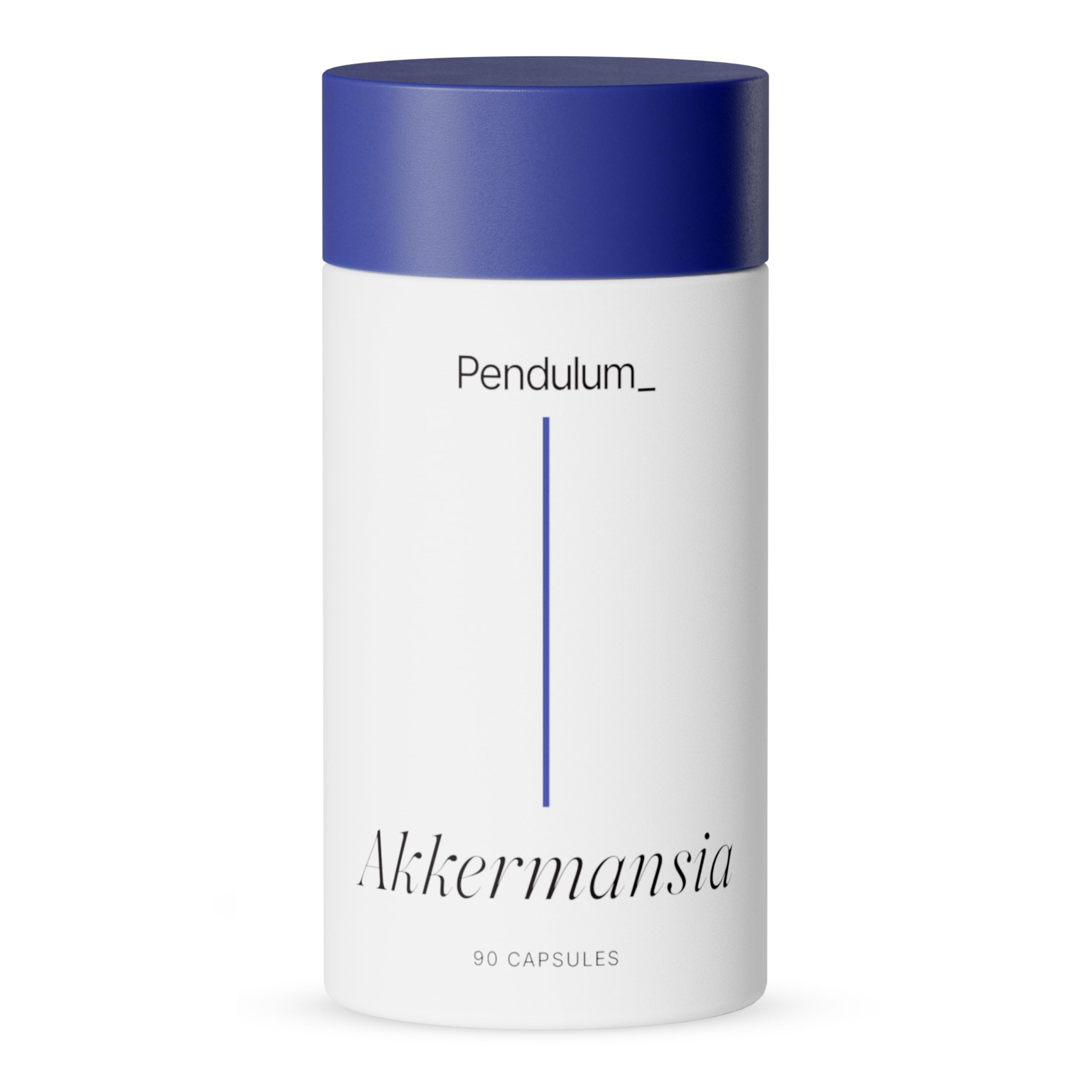 Bottle of Pendulum Akkermansia Probiotic with Prebiotic Fiber