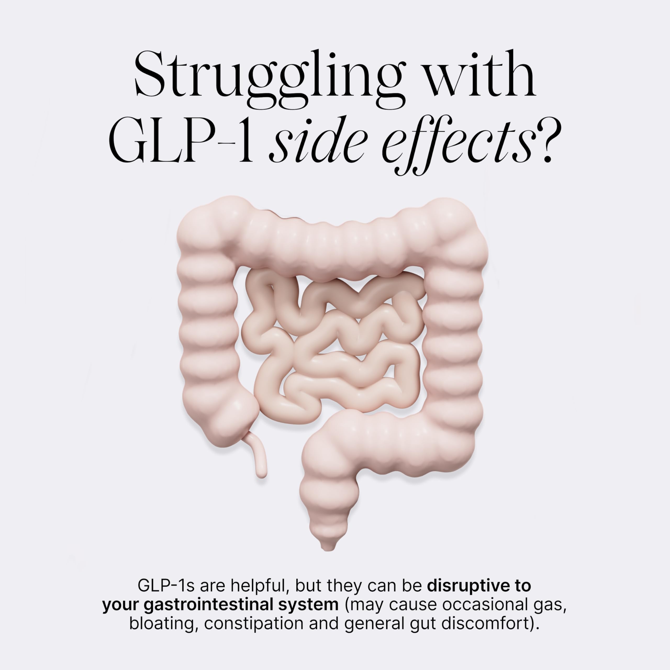 Close-up of GLP-1 Probiotic capsules inside a blister pack