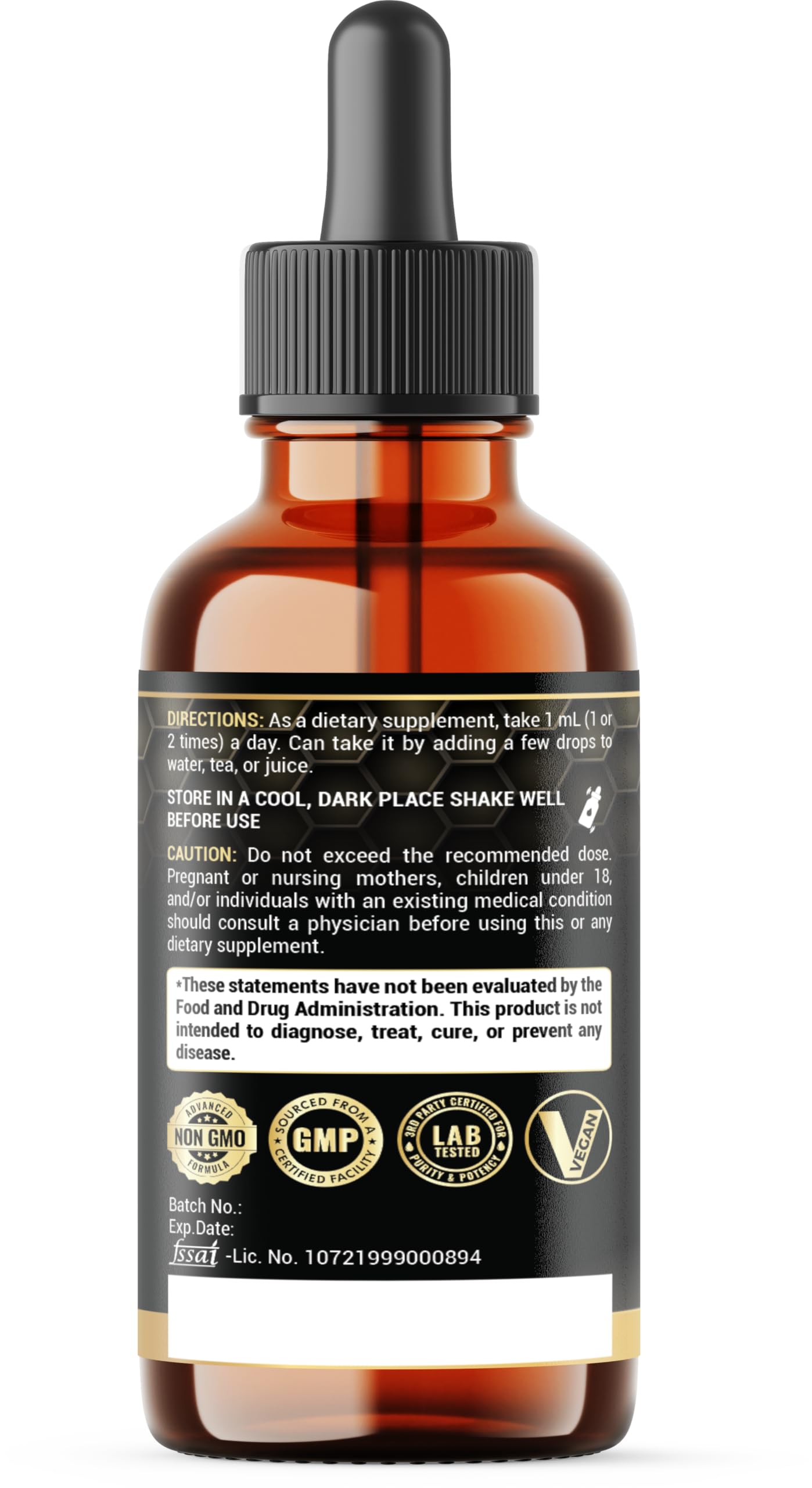 Serving suggestion: 1 ml daily