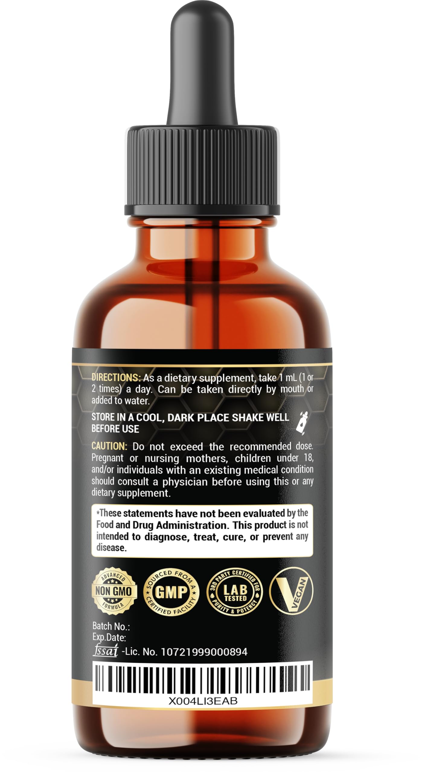 Gluten-free and vegetarian friendly Penhoment drops