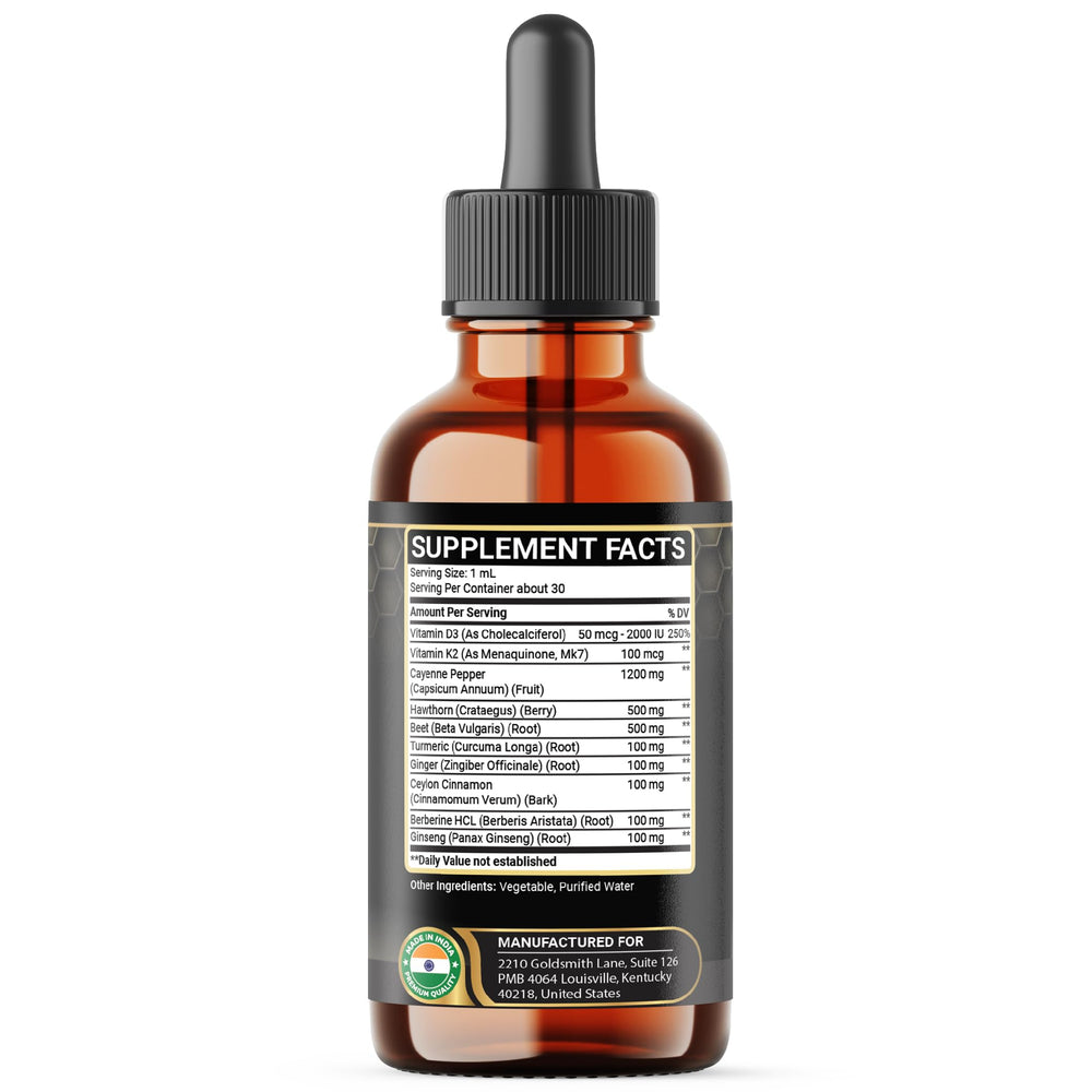 Beet Root, Berberine, and Ginseng components