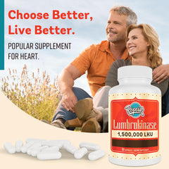 Lumbrokinase supporting healthy circulation