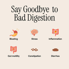 Peppermint and ginger with other herbs for digestion