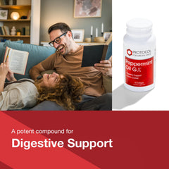 Digestive health concept illustration