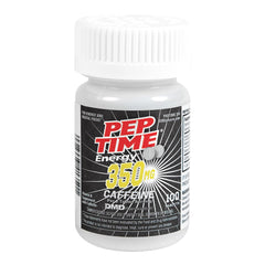 PEPTIME Energy bottle front label for sustained alertness without crash