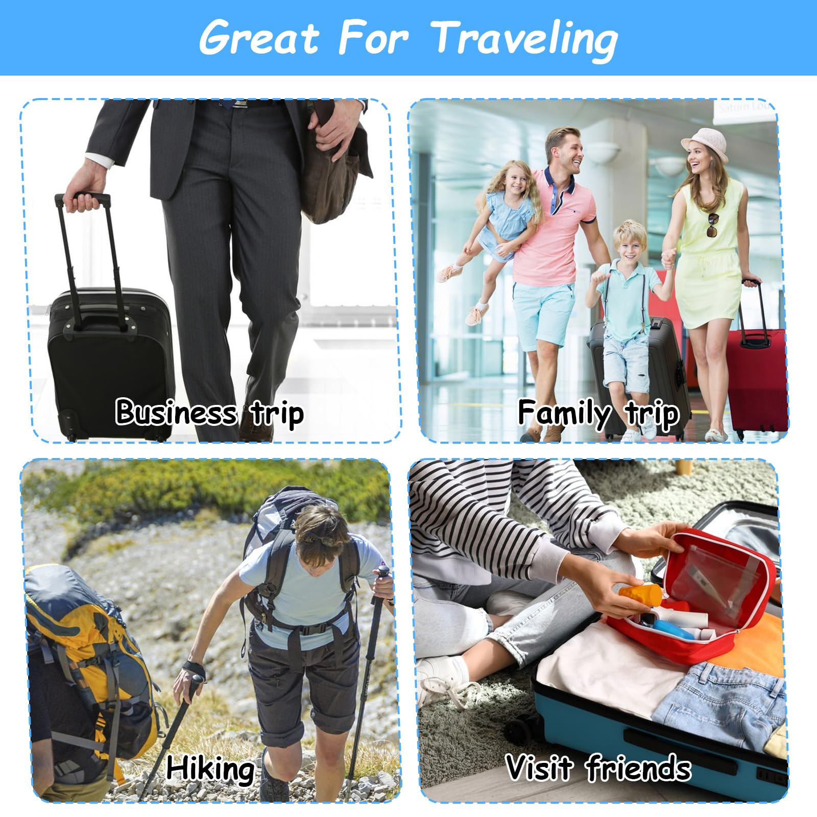 Bulk pack of 60 toothbrush holders for travel