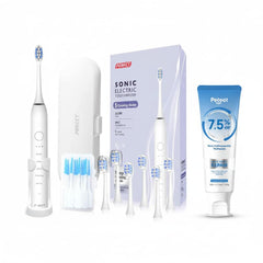 PERECT Sonic Electric Toothbrush White
