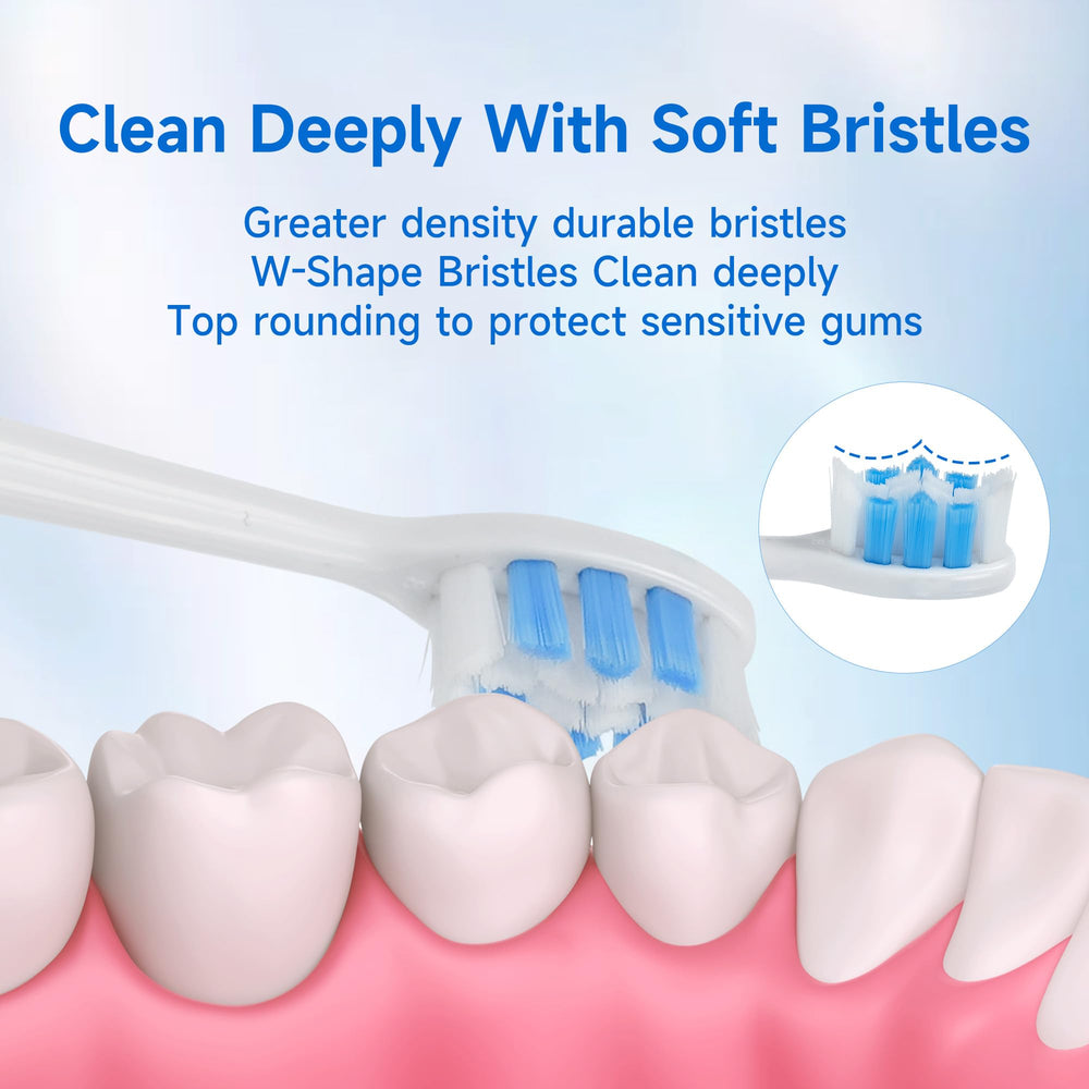 PERECT Sonic Electric Toothbrush White – side view