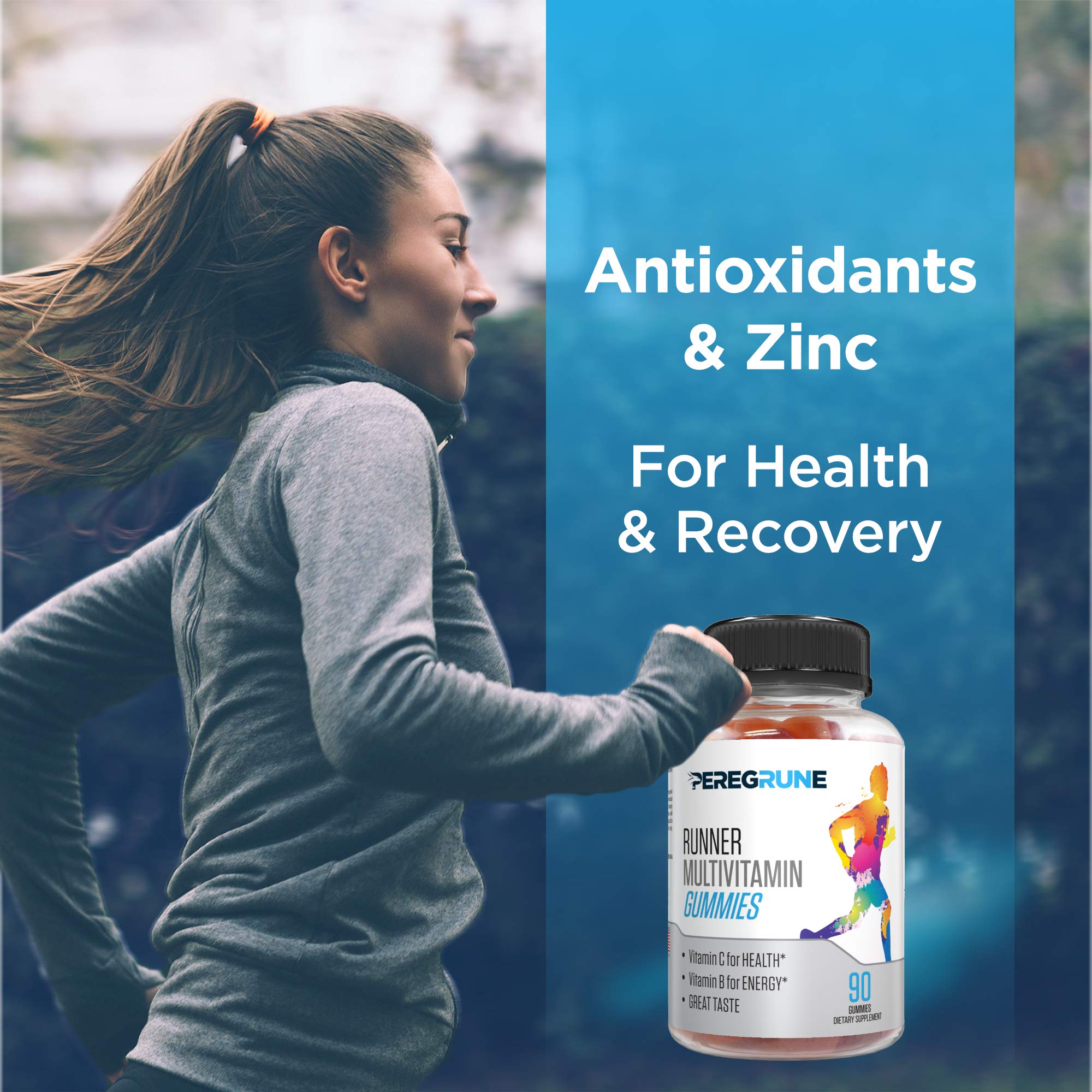 Vitamin B complex supporting runner energy