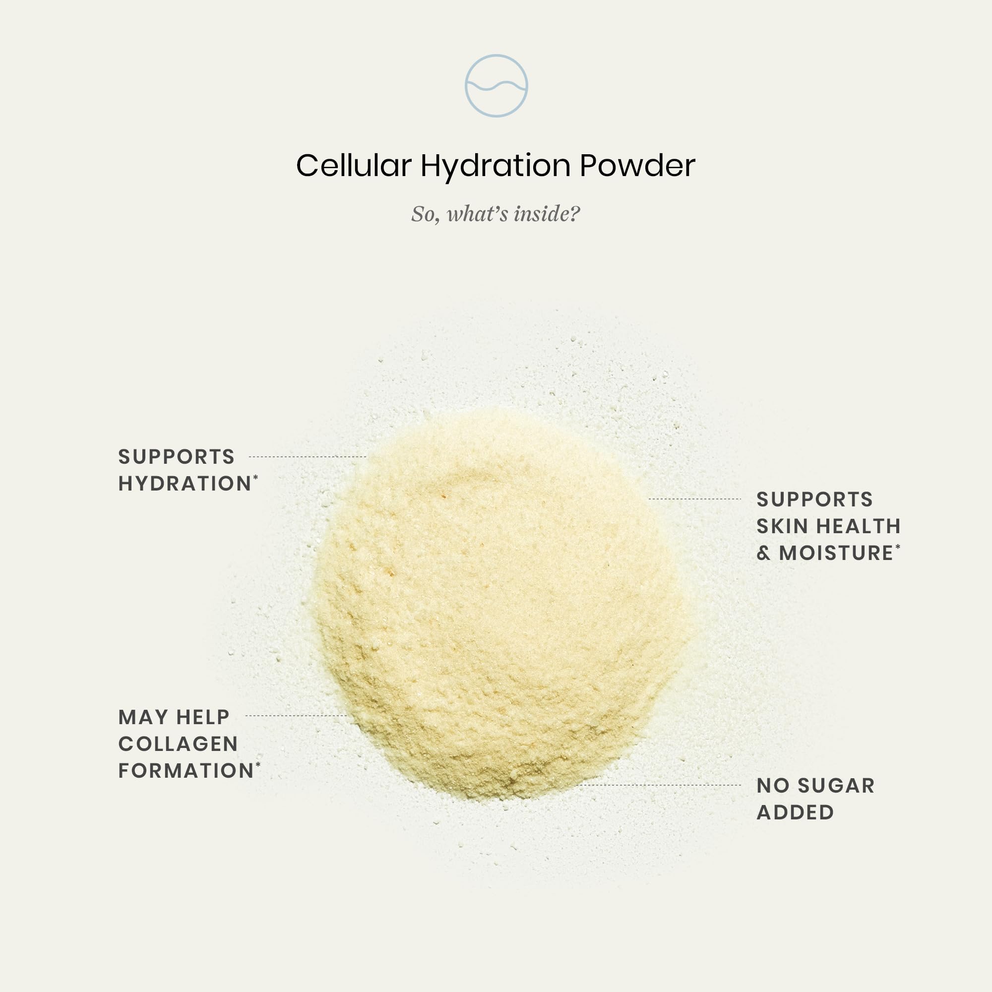 Perelel Hydration Powder scoop ready to mix for on-the-go hydration