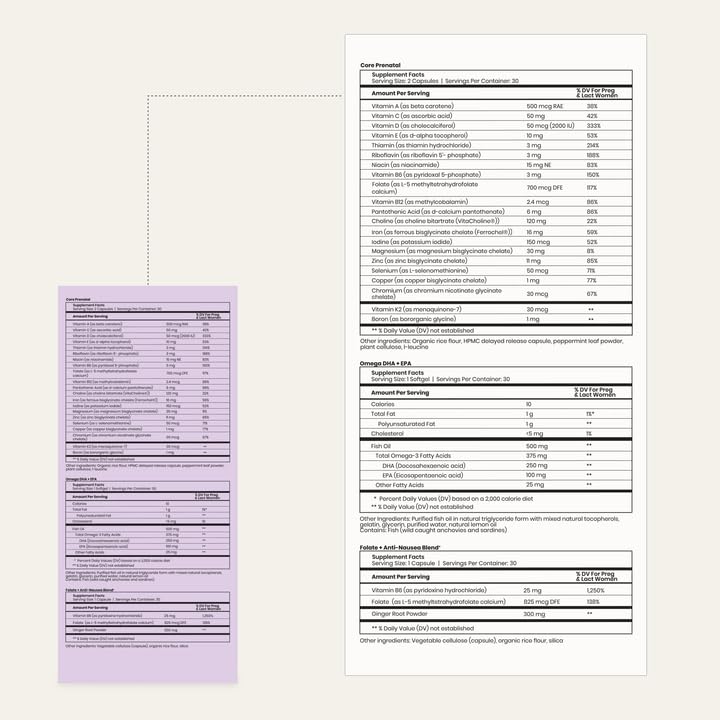 Omega-3 DHA + EPA softgel