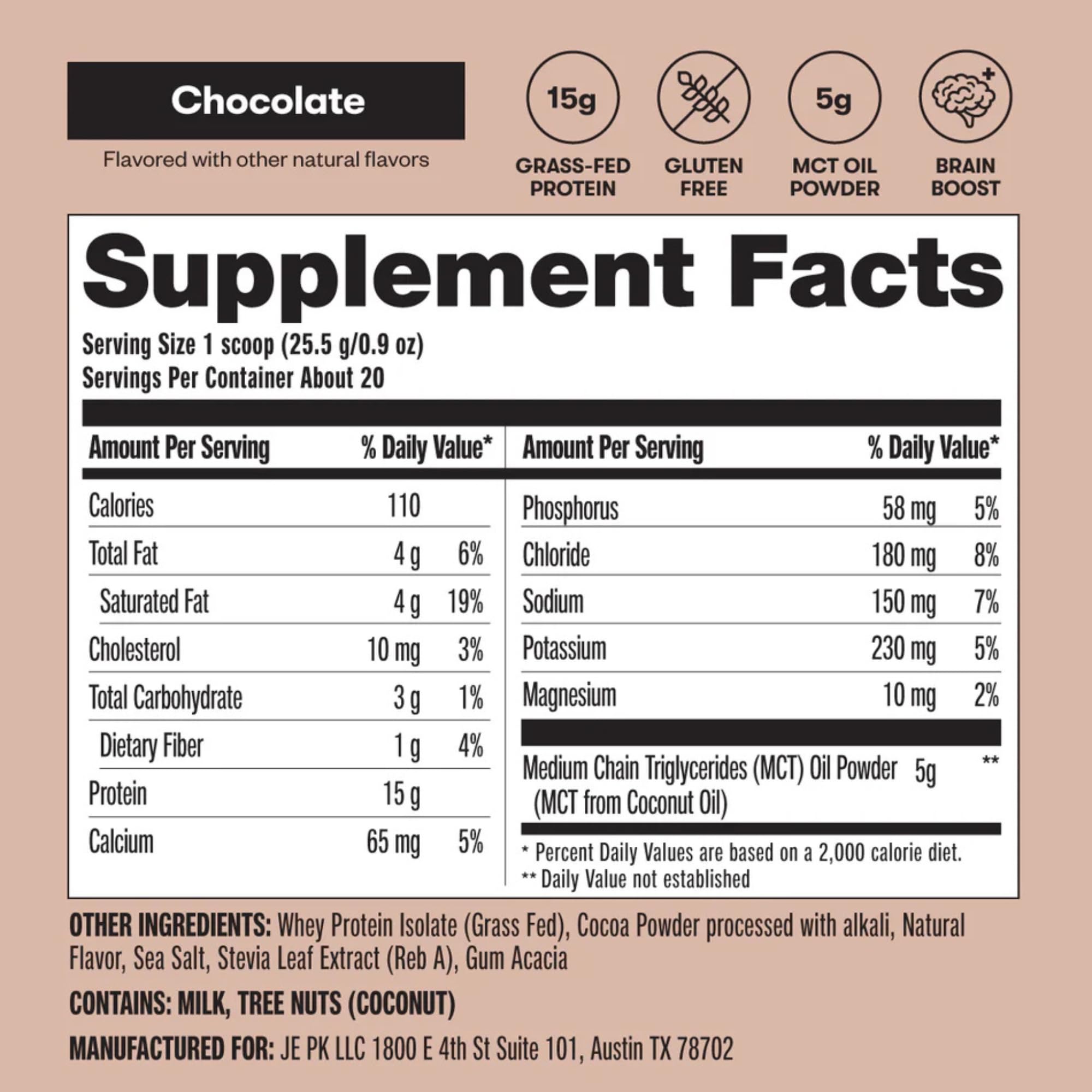 Perfect Keto Pure Whey powder with MCT oil emphasizes a satiating breakfast shake.