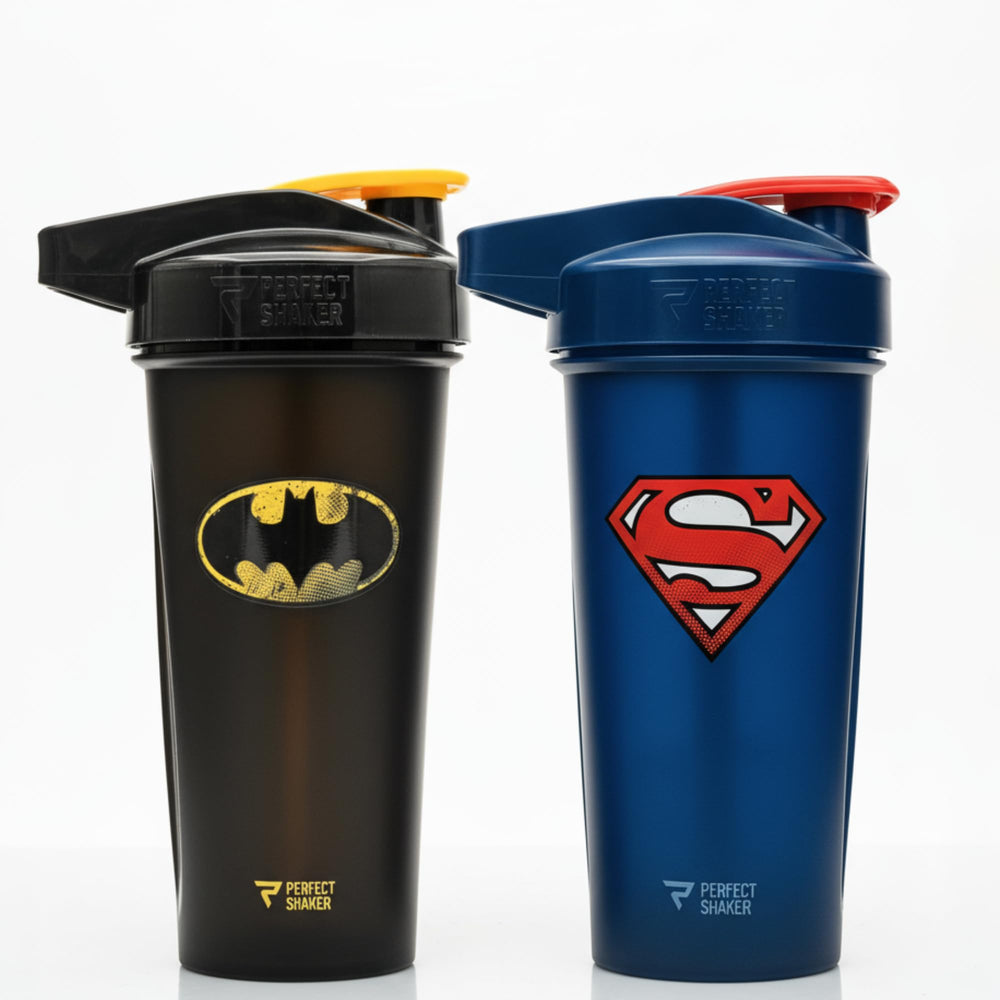 Batman PerfectShaker ACTIV packaging and bottle
