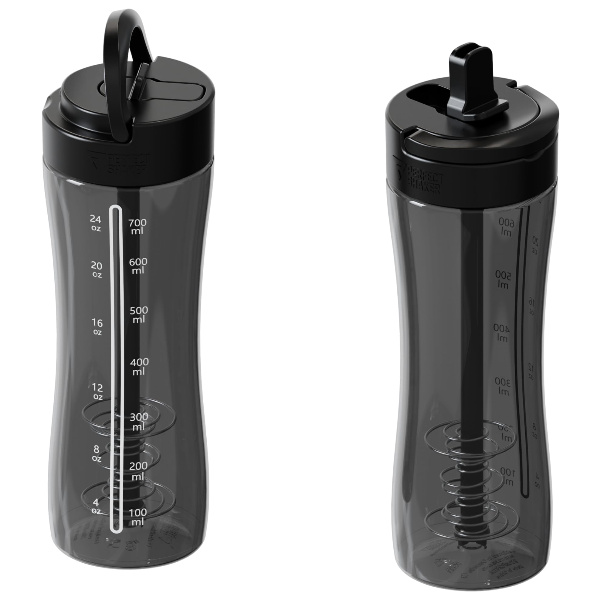 Hidden integrated handle on PerfectShaker Luma