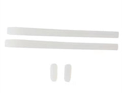 PERFFITT replacement silicone temple ear socks and nose pads for IC! IC Berlin frames in Milky White