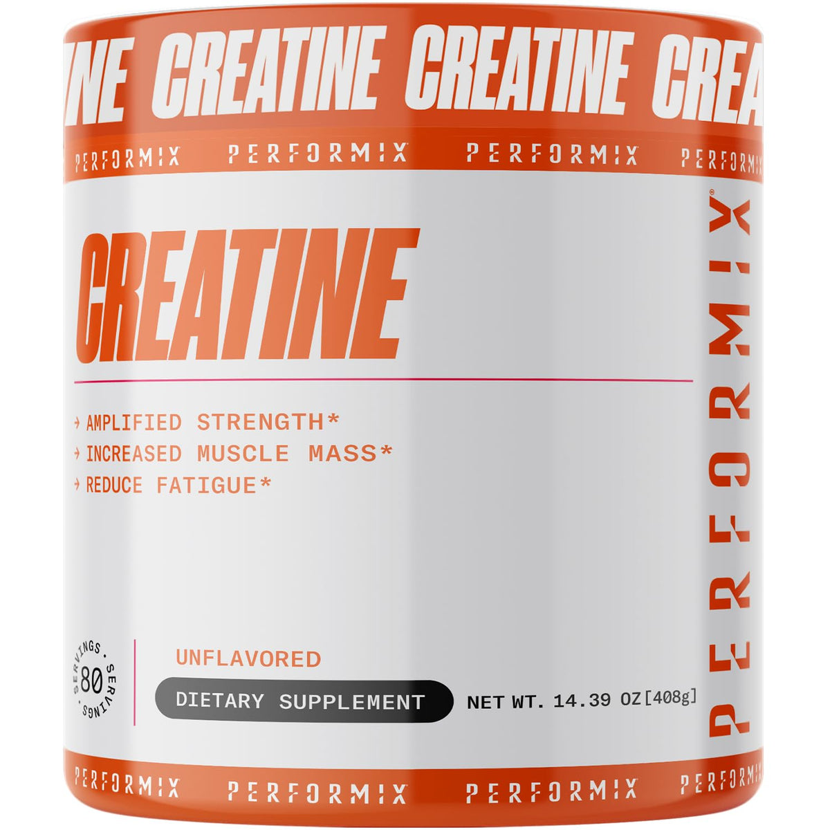 PERFORMIX Creatine Monohydrate powder canister with label