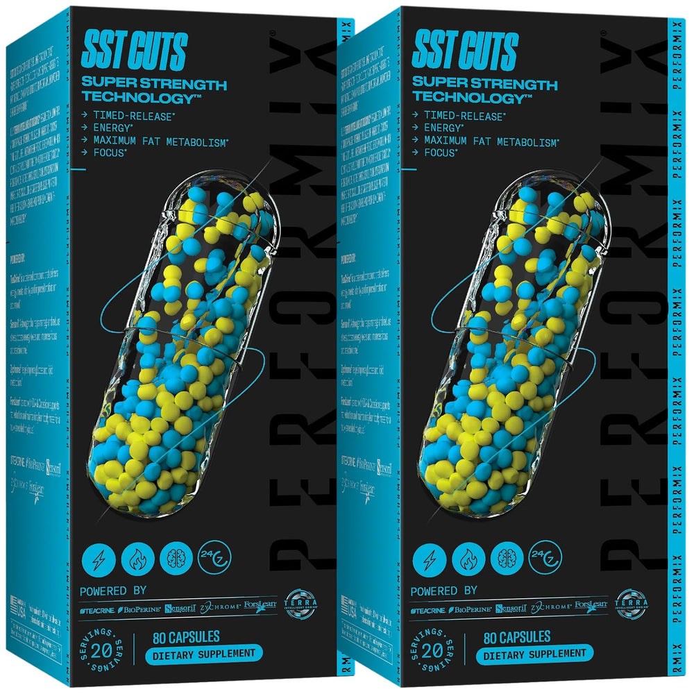 Performix SST Cuts thermogenic bottle front view