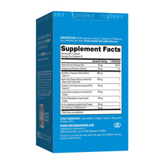 Close-up of ingredients including dandelion extract and apple cider vinegar