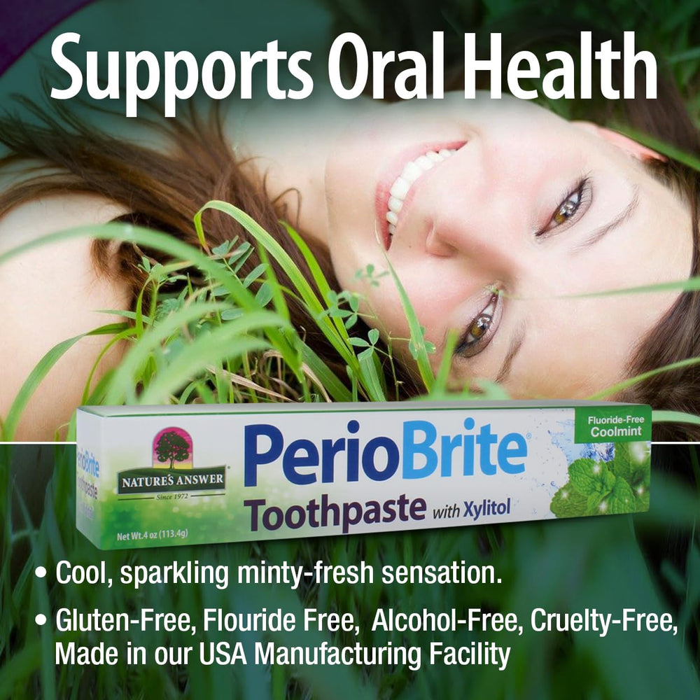 Icons indicating gluten-free, fluoride-free, SLS-free and no artificial additives