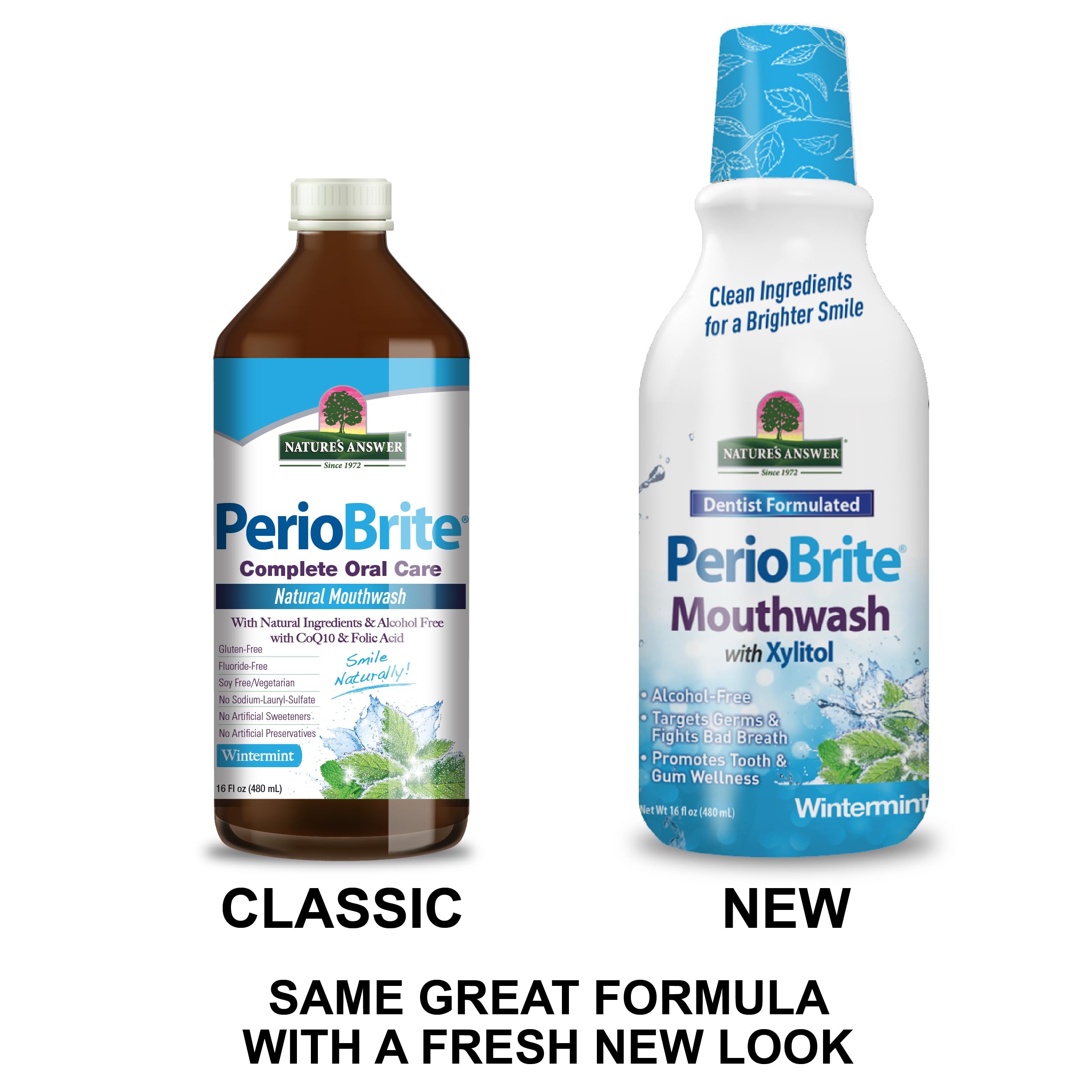 Co-Q10 and herbs ingredients for PerioBrite