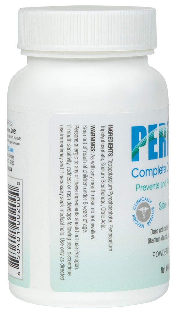Periogen rinse with braces and orthodontic appliances