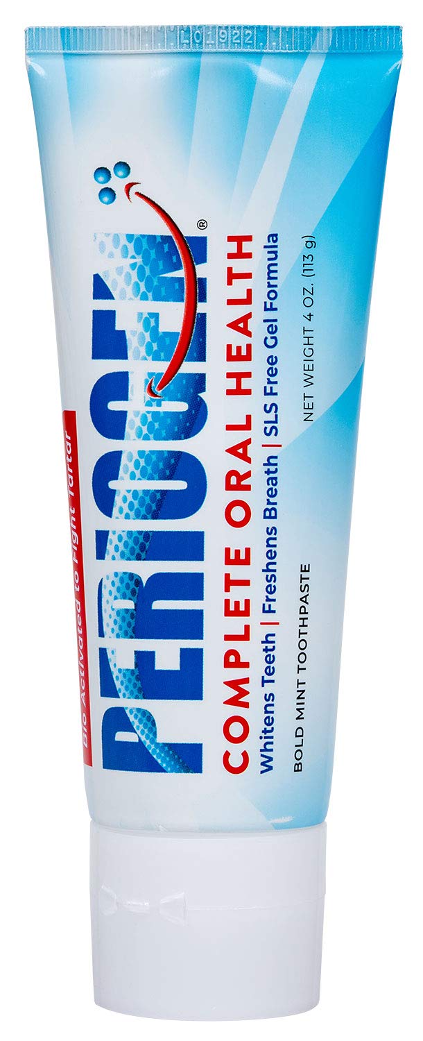 Periogen Tartar Control Toothpaste tube and packaging
