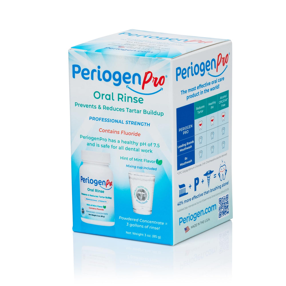 Powder concentrate for PeriogenPro oral rinse