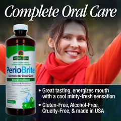 Alcohol-free mouthwash with fresh Cool Mint flavor