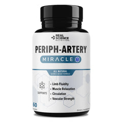 Front view of Peripheral Arterial Miracle bottle