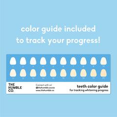 Peroxide-free whitening strips