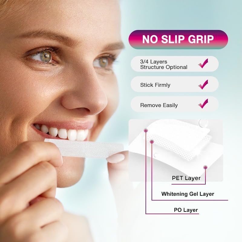 14-treatment whitening strips blister pack