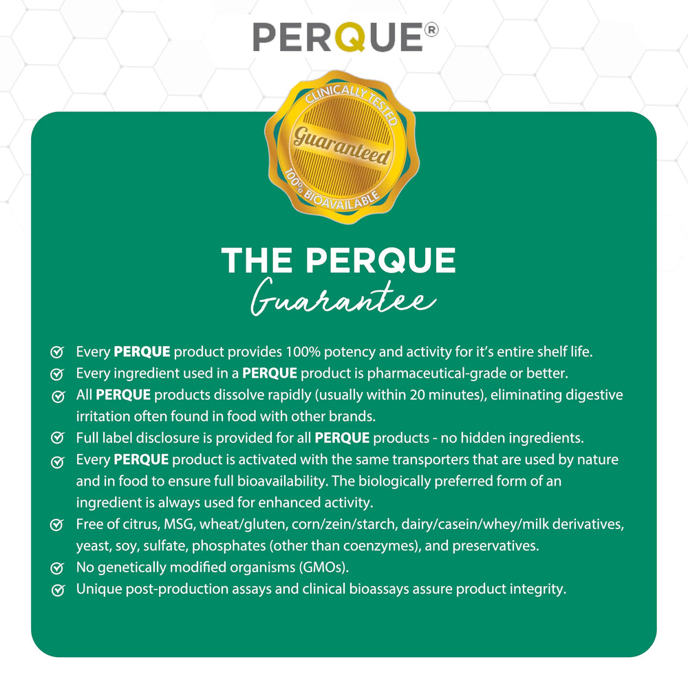 Perque Choline Citrate liquid product image with purity emphasis