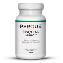 Perque EPA/DHA Guard 120 gels bottle - front view