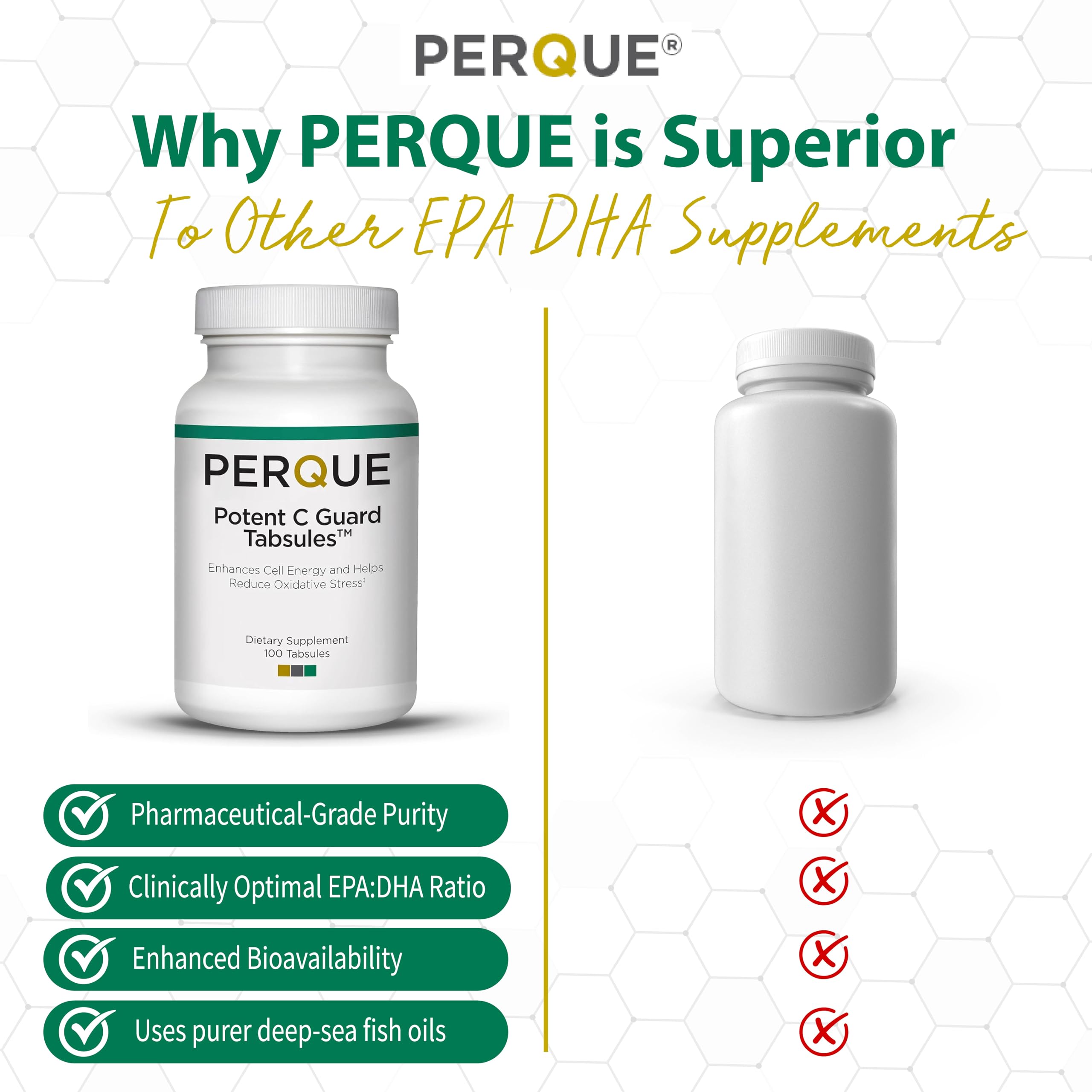 Back of bottle with supplement details