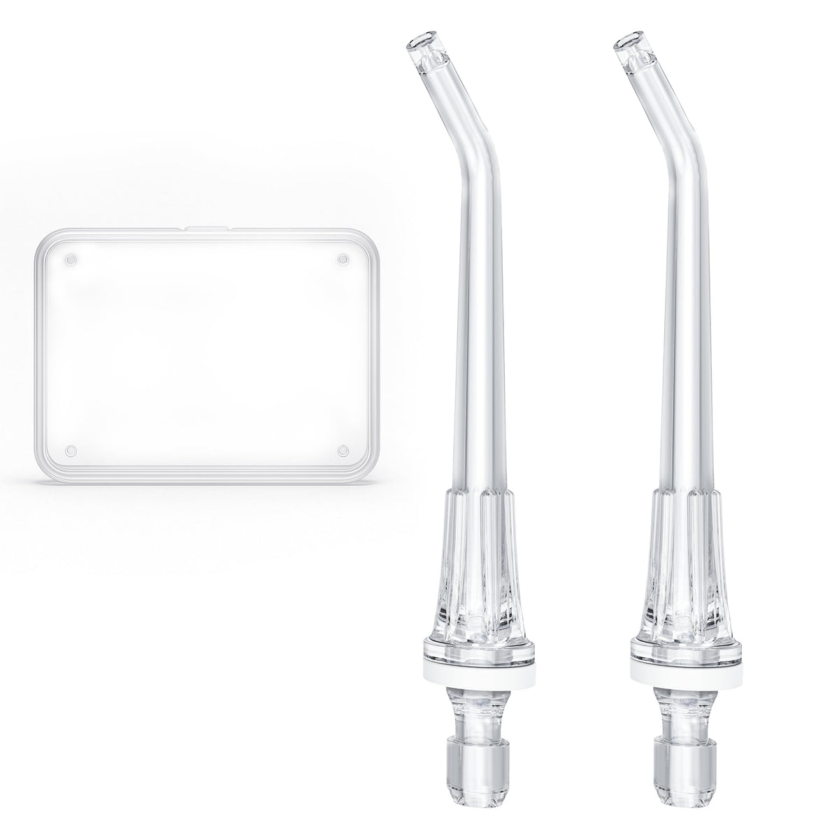 PERSMAX Standard Replacement Tips for A8 Portable Water Flosser Irrigator – 2 Pack