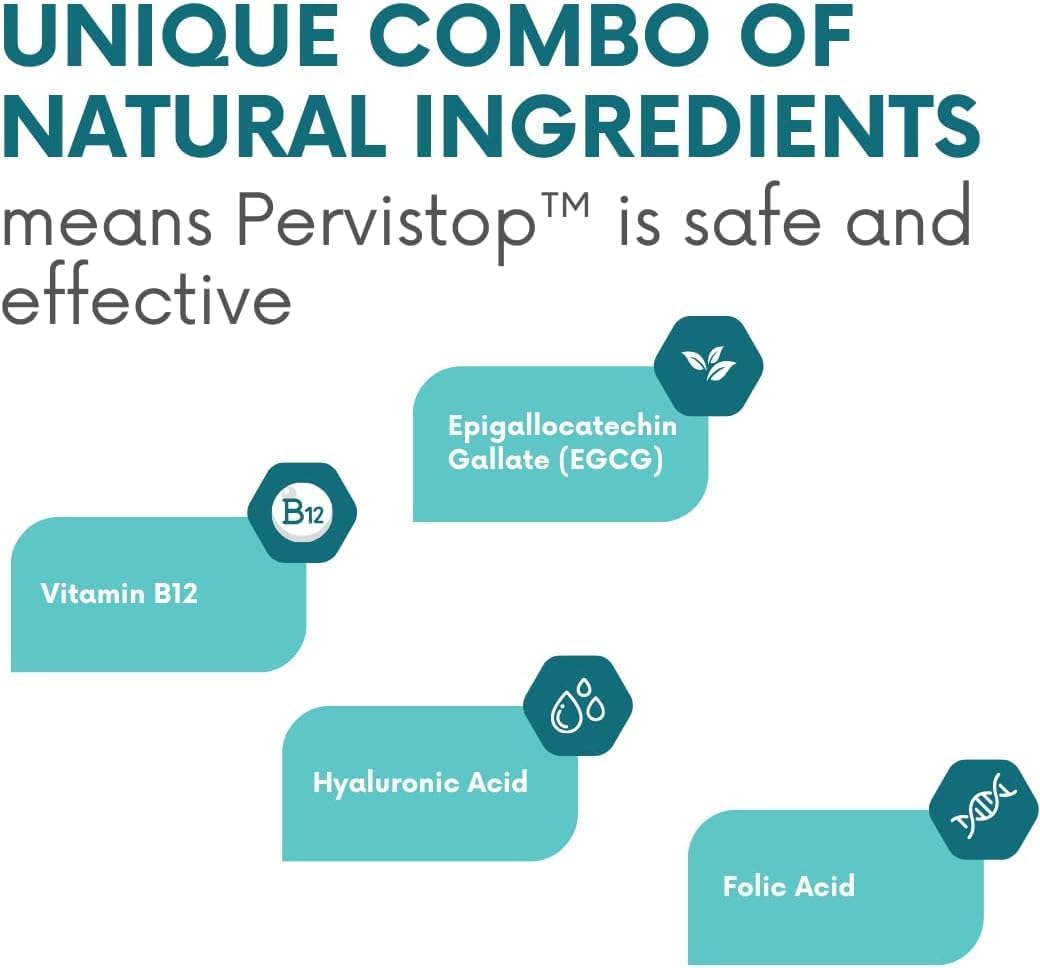 Collage of clinical study titles related to Pervistop