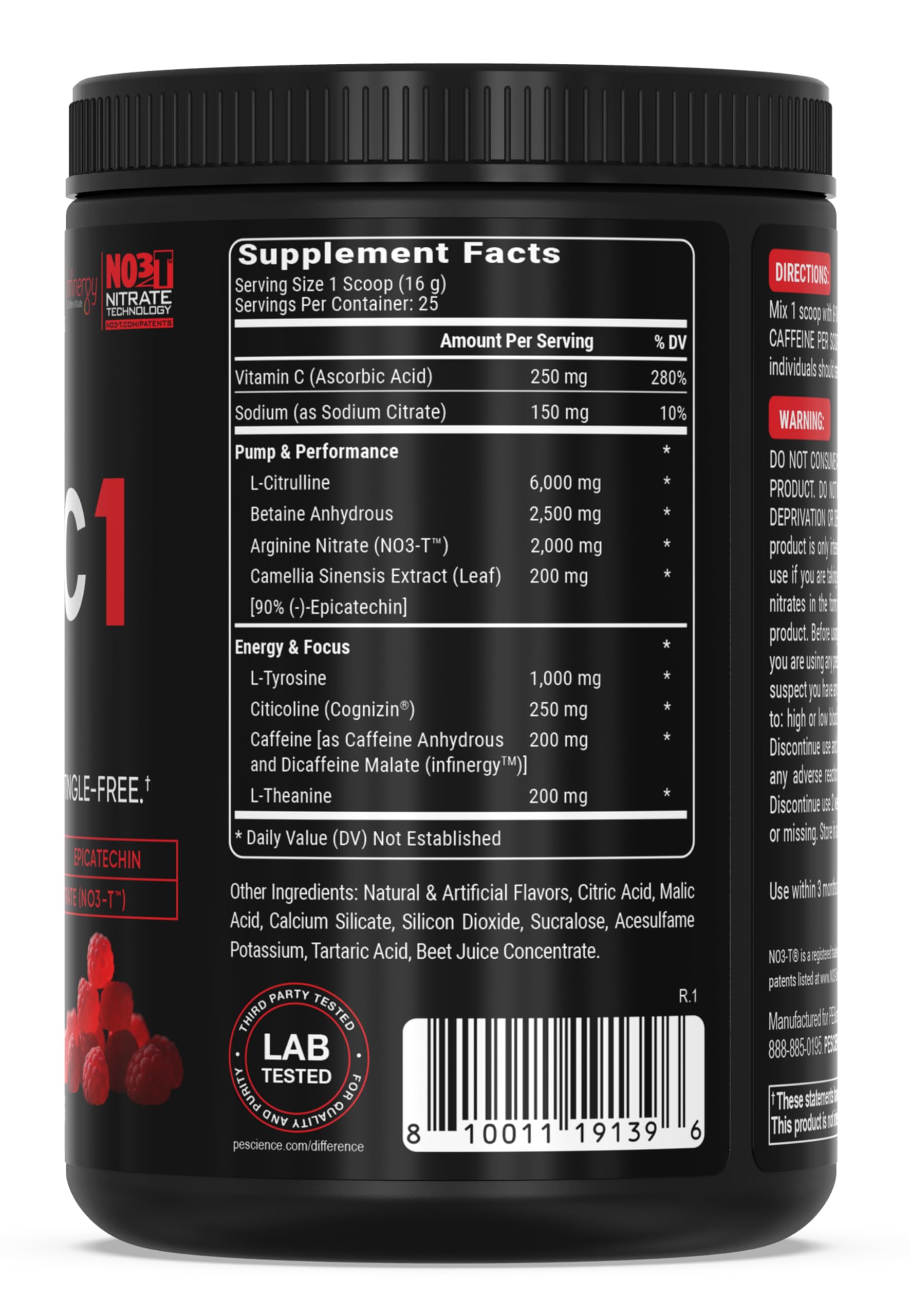 PEScience Prolific-1 powder-dispense shows smooth texture for quick, shake-free mixing