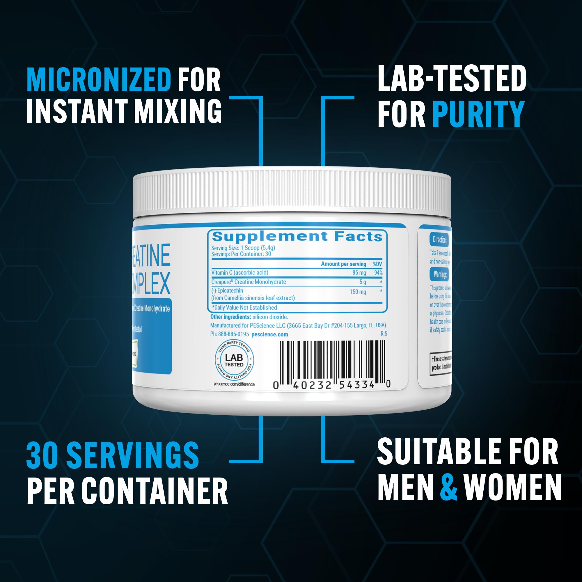 Creapure micronized creatine powder image