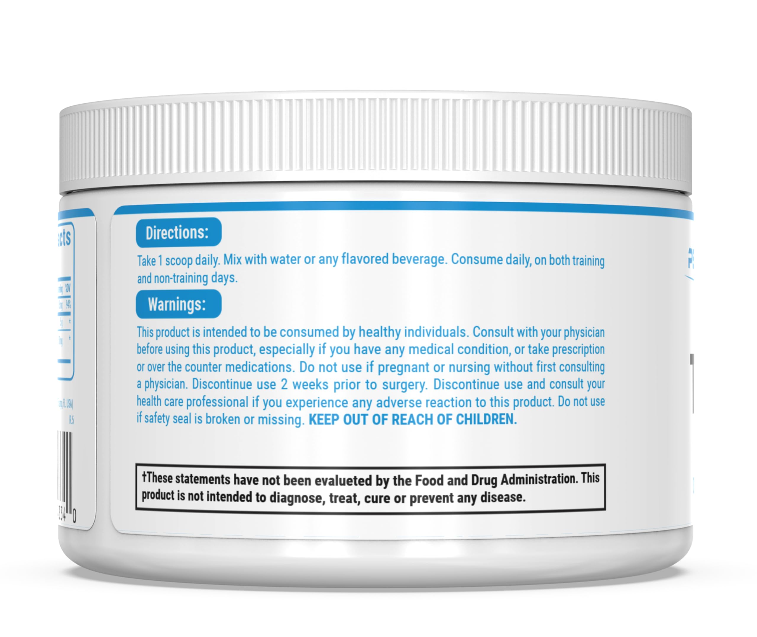 Overview of daily use and benefits of PEScience TruCreatine+