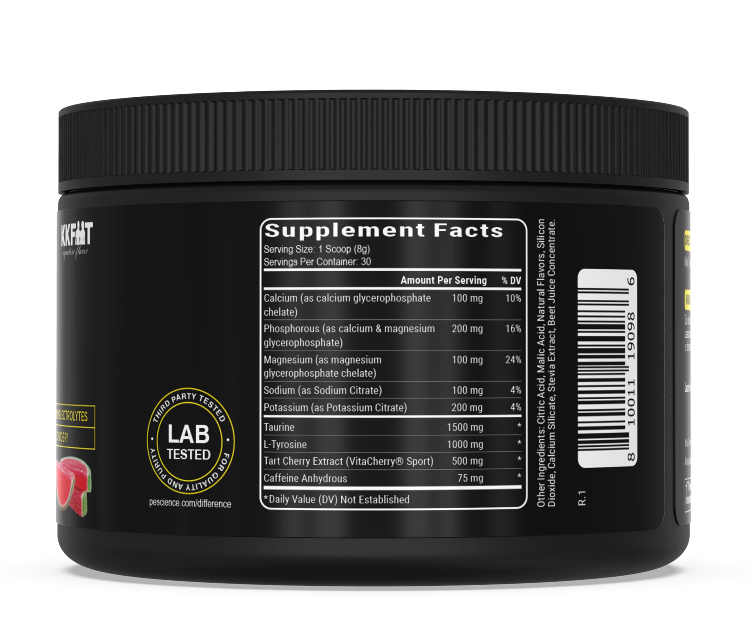 PEScience Versalyte Charged caffeine icon signaling clean energy